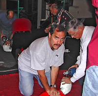 CPR training